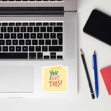Feel-Good Mantras Sticker | You Got This!