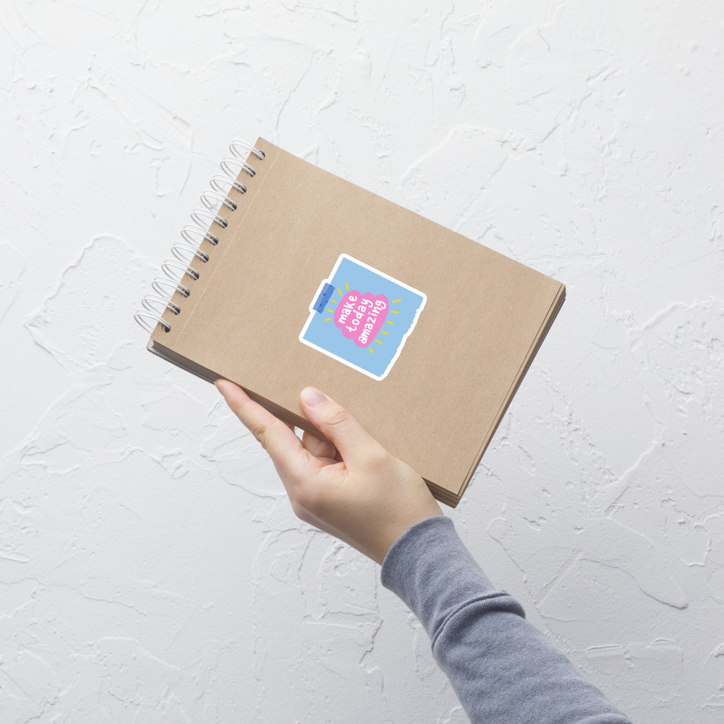 Feel-Good Mantras Sticker | Make Today Amazing