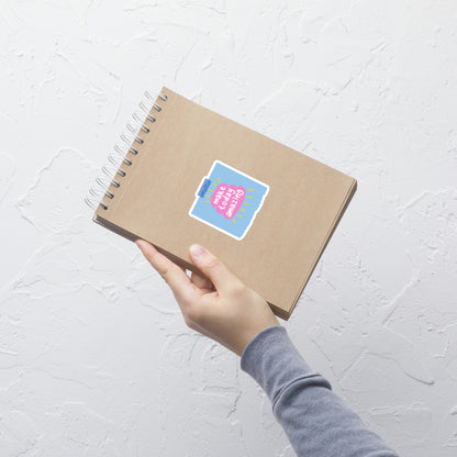 Feel-Good Mantras Sticker | Make Today Amazing