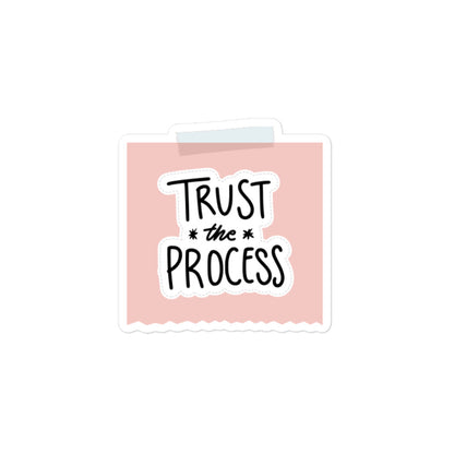 Feel-Good Mantras Sticker | Trust the Process