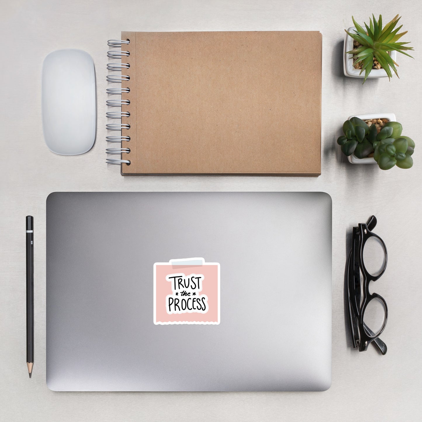 Feel-Good Mantras Sticker | Trust the Process