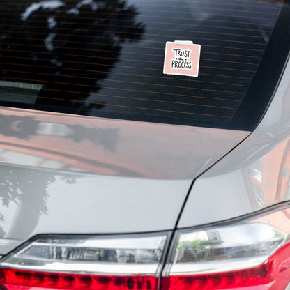 Feel-Good Mantras Sticker | Trust the Process
